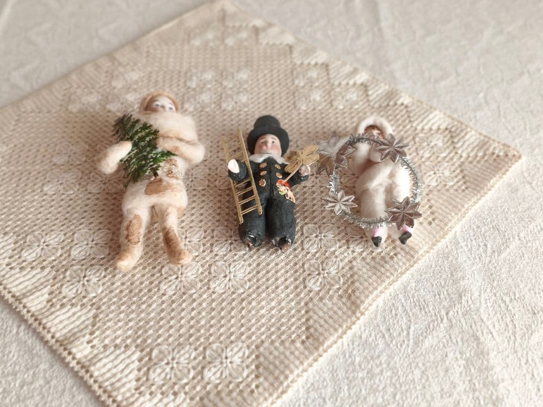 【ひまわり さま】christmas doll ୨୧ 星のシルバーリースと女の子