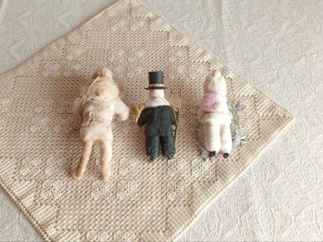 【ひまわり さま】christmas doll ୨୧ 星のシルバーリースと女の子