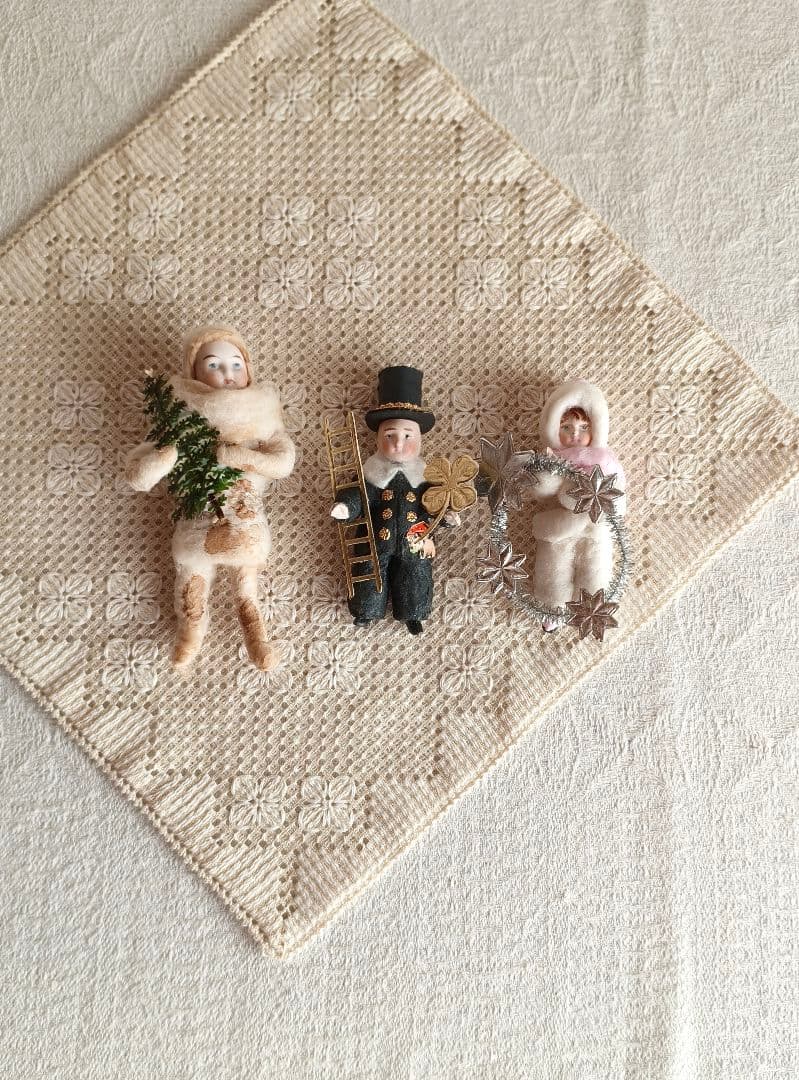 【ひまわり さま】christmas doll ୨୧ 星のシルバーリースと女の子