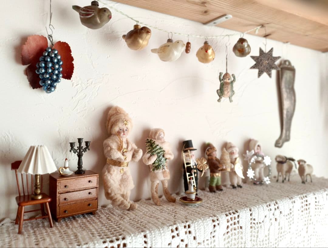 【ひまわり さま】christmas doll ୨୧ 星のシルバーリースと女の子