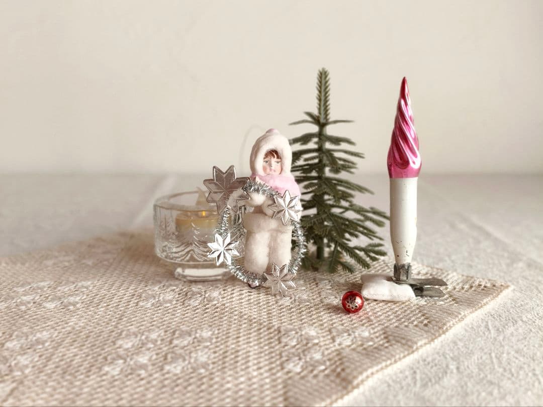 【ひまわり さま】christmas doll ୨୧ 星のシルバーリースと女の子