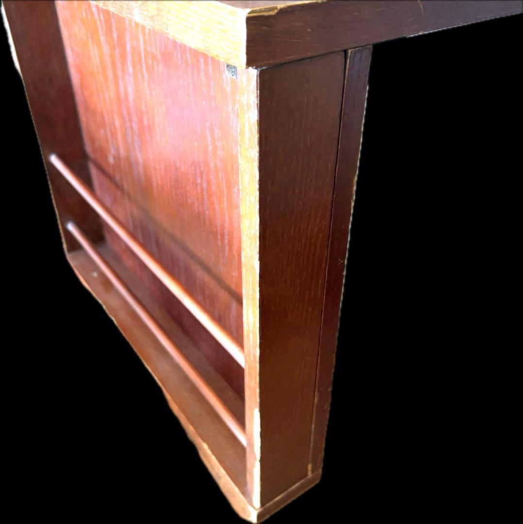 【昭和レトロ ヴィンテージ アンティーク家具】折り畳み文机