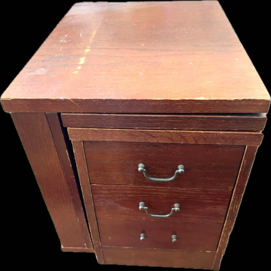 【昭和レトロ ヴィンテージ アンティーク家具】折り畳み文机