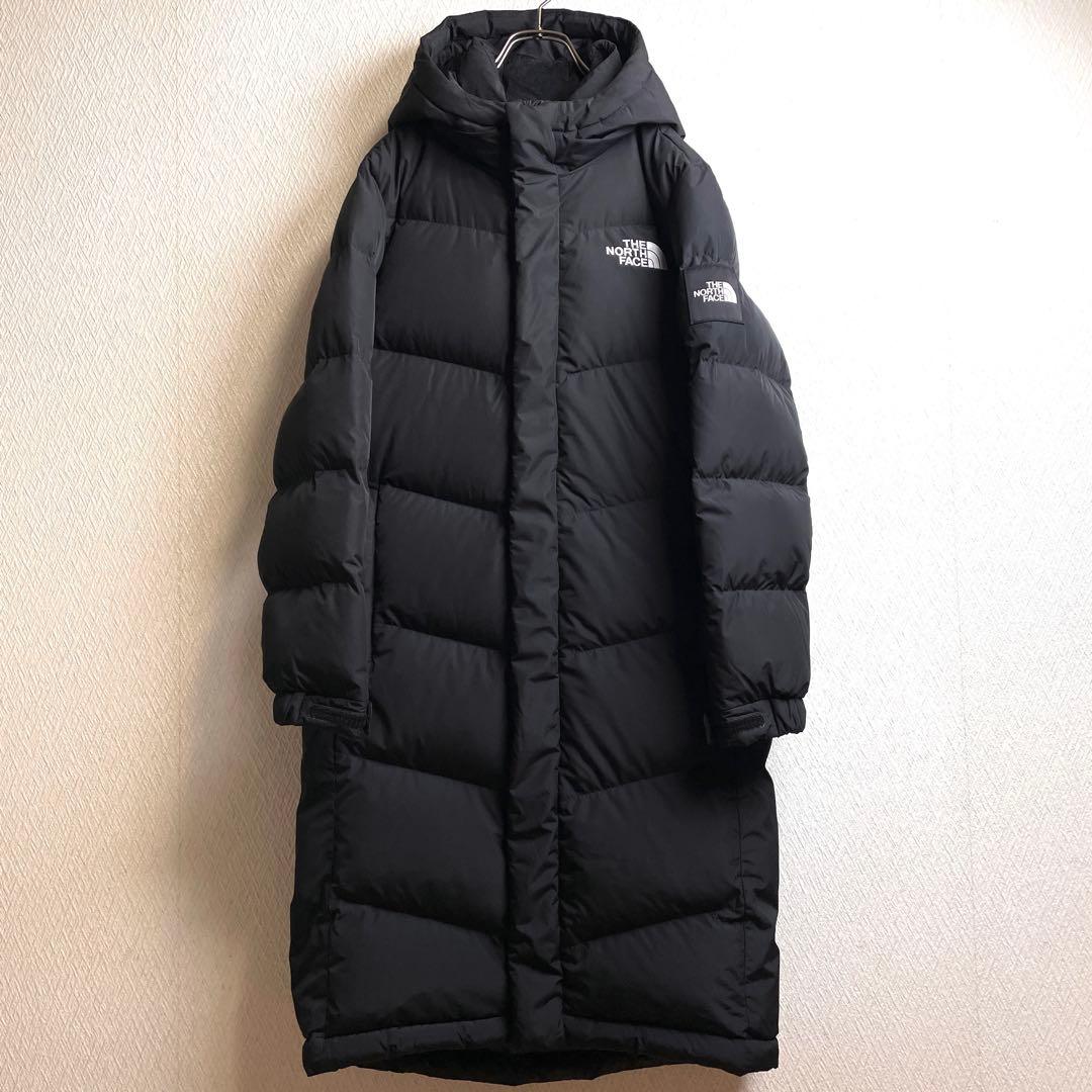ノースフェイス ダウンジャケット ダウンコート ロングダウン ブラック