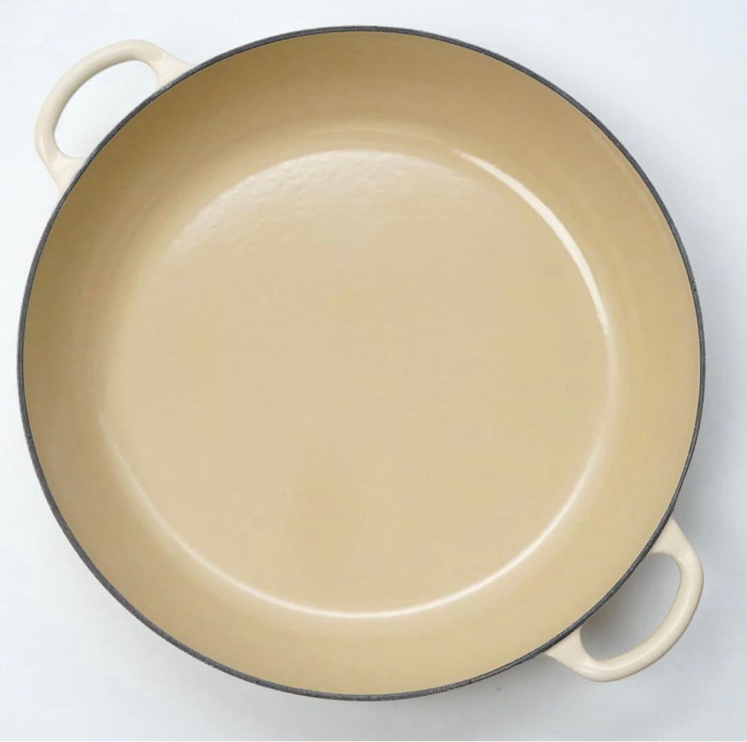【美品】LE CREUSET　ビュッフェキャセロール　デューン　30cm