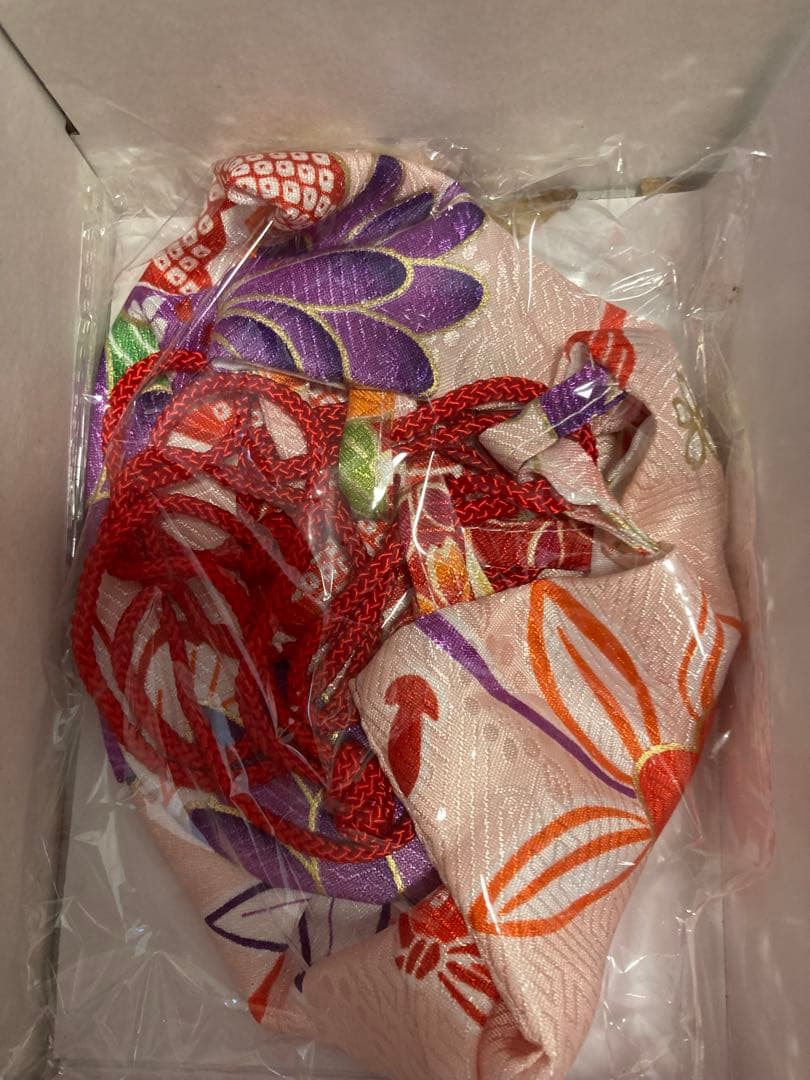 七五三 着物セット 赤 花柄　ピンク　3歳