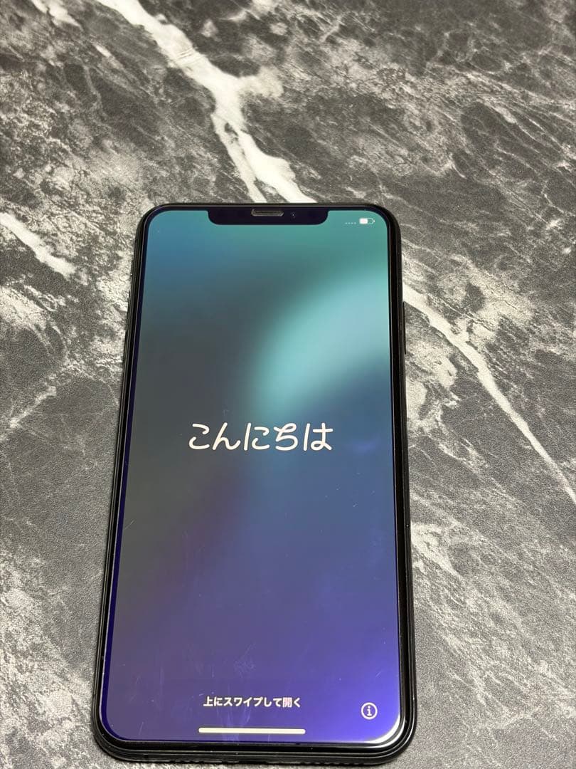 iPhone XS Max 64GB 画面割れなし カメラヒビあり 動作確認済