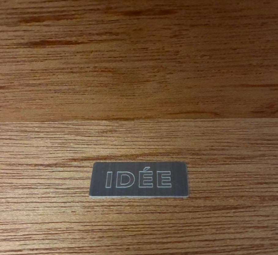 中古品無印良品 MUJI ダイニングテーブル 引出付 2021年