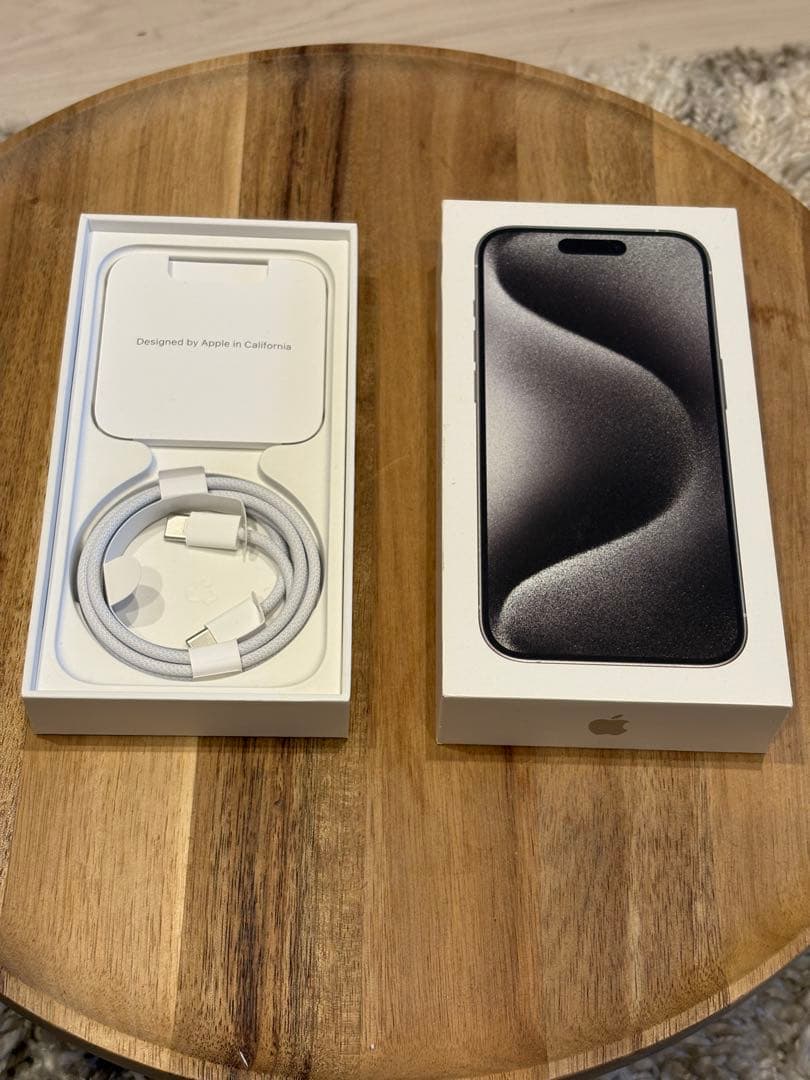 iPhone 15 Pro 256GB [カラー] SIMフリー 本体 箱あり