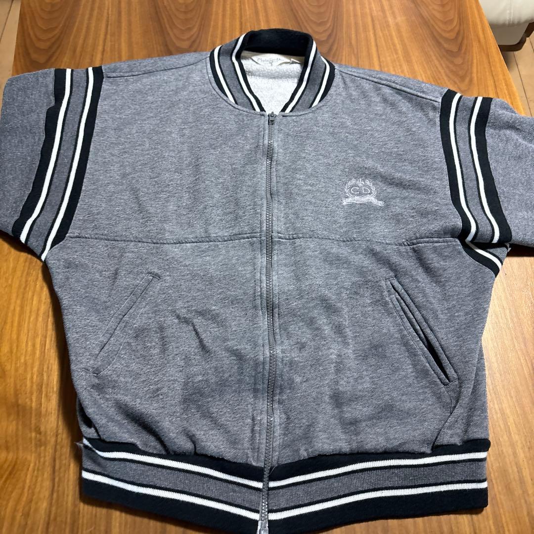 vintageChristian Dior ストライプジャケット Lサイズ