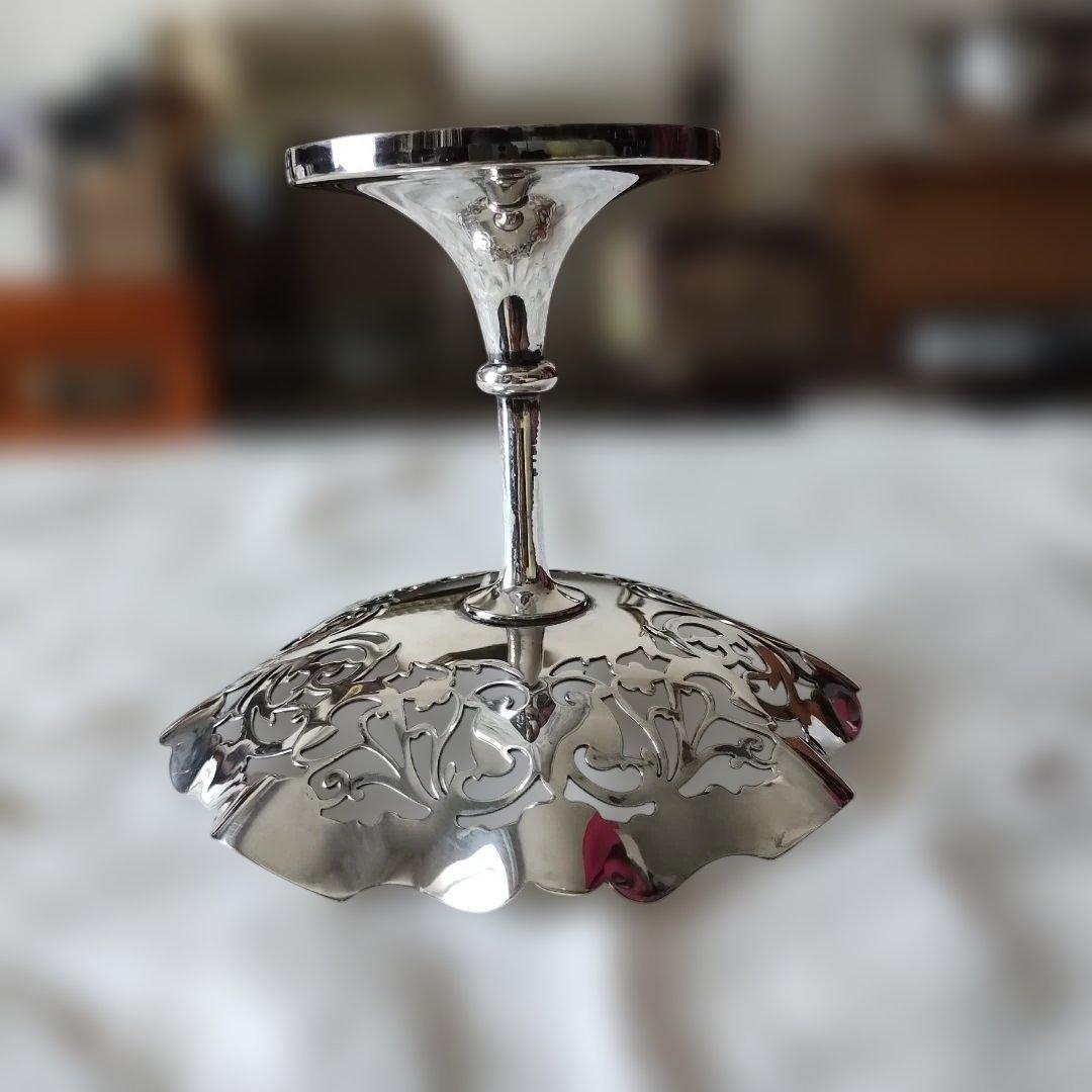 Mappin & Webb　アンティーク　シルバープレート　英国　コンポート