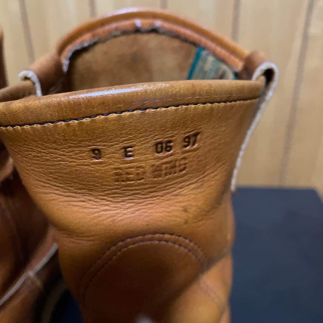 ま*た様 レッドウィング　ペコスブーツ 9E 緑犬タグ