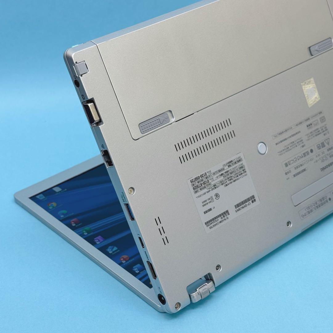 838 美品 使用960時間 レッツノート QV9 第10世代 16GB