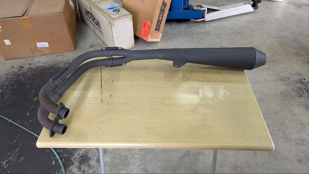 中古フルエキマフラー☆ボルティー