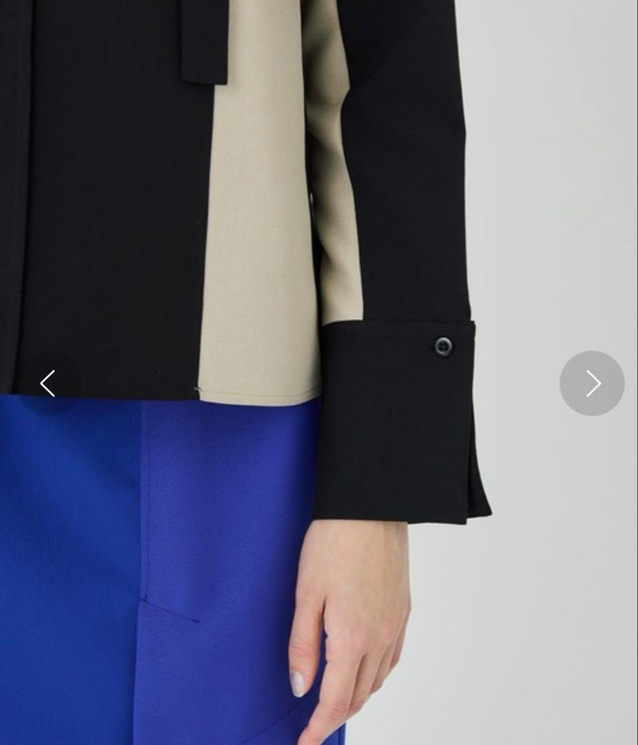 1/2まで年末年始セール中【UNITED TOKYO】フレアレイヤードブラウス