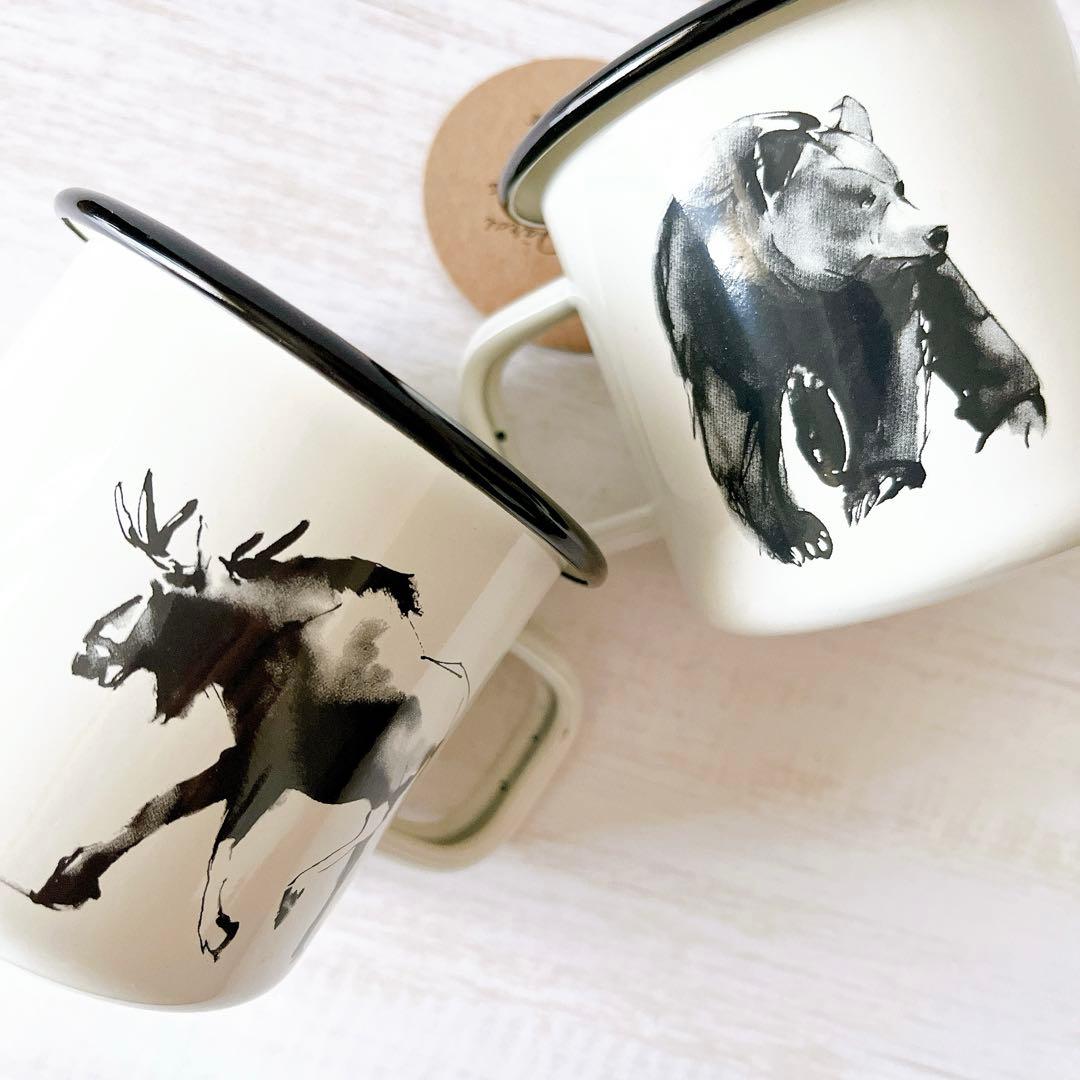 ♡ノルディック　ホーロー マグカップ　ムールラ　キャンプ　アウトドア　北欧　食器