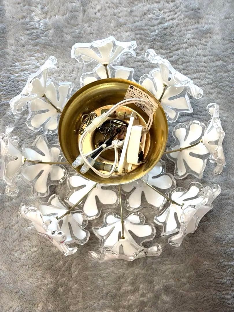 花のシャンデリア ブーケシーリング 3灯　GEM-6894 キシマ 照明