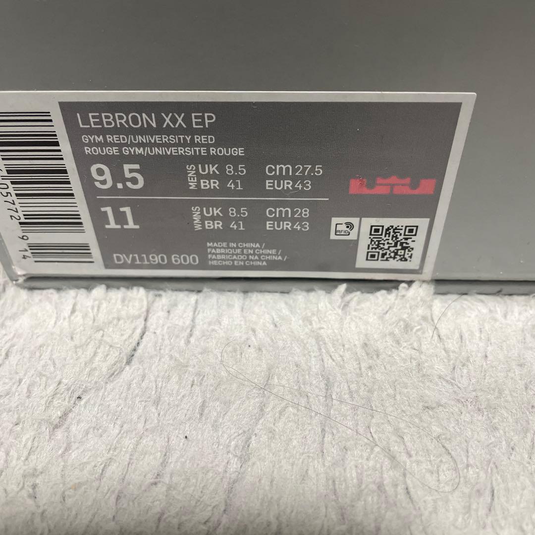 LEBRON XX EP レブロン20【1月10日まで出品】