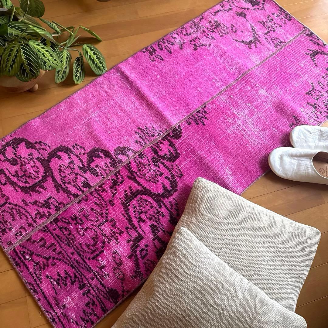 meno 様おまとめ2枚セット　トルコヴィンテージラグ