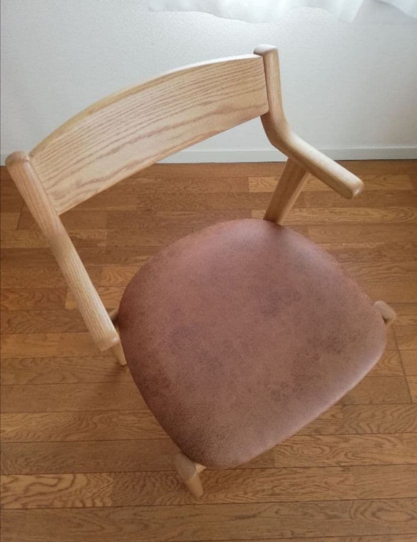 飛騨家具 イバタインテリア　セミアームチェア