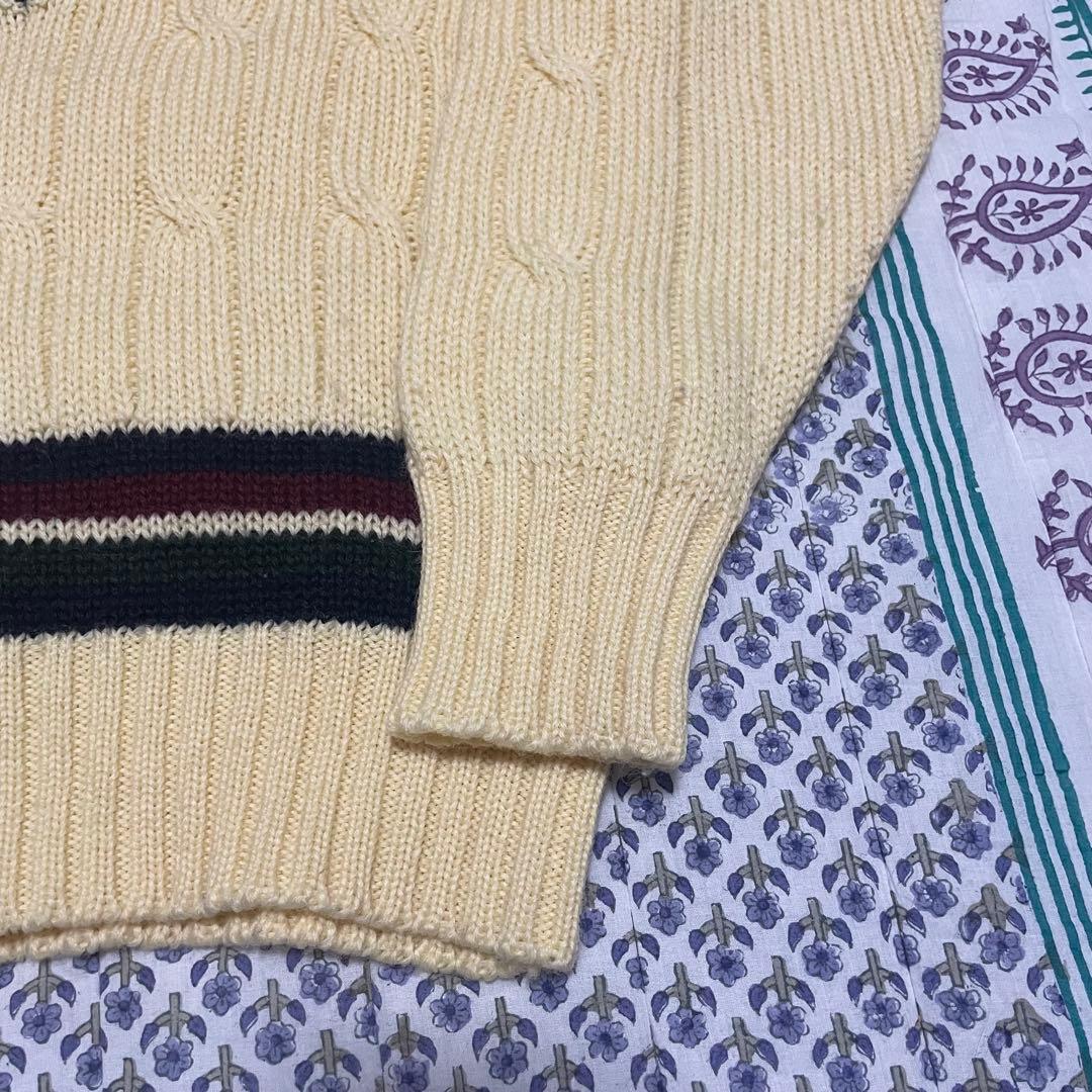 しらPolo Ralph Lauren 100% チルデンニット