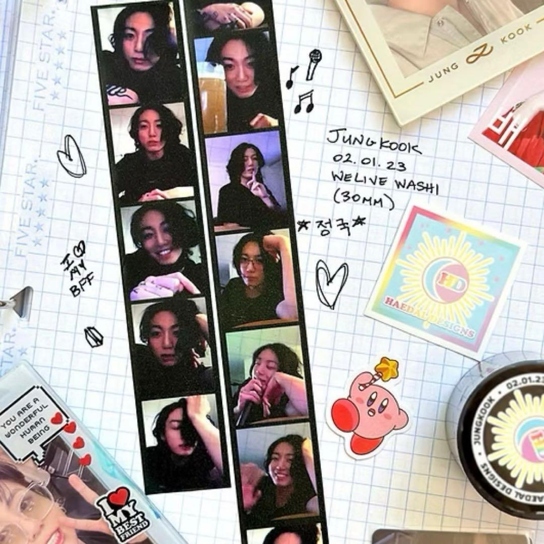 ⑅◡̈*♡⭐︎shizue0508s⭐︎さま⑅◡̈*♡専用 BTS マスキングテープ♡