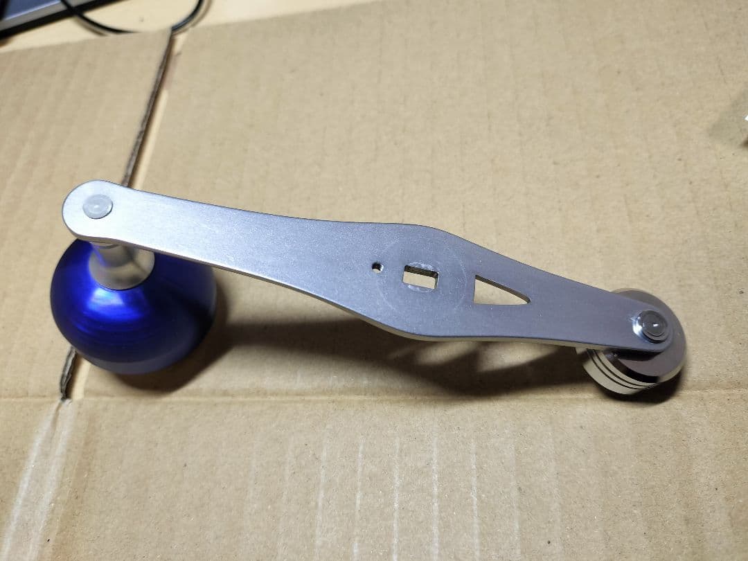 夢屋　パワーバランスハンドル　65mm アルミノブ　SHIMANO シマノ