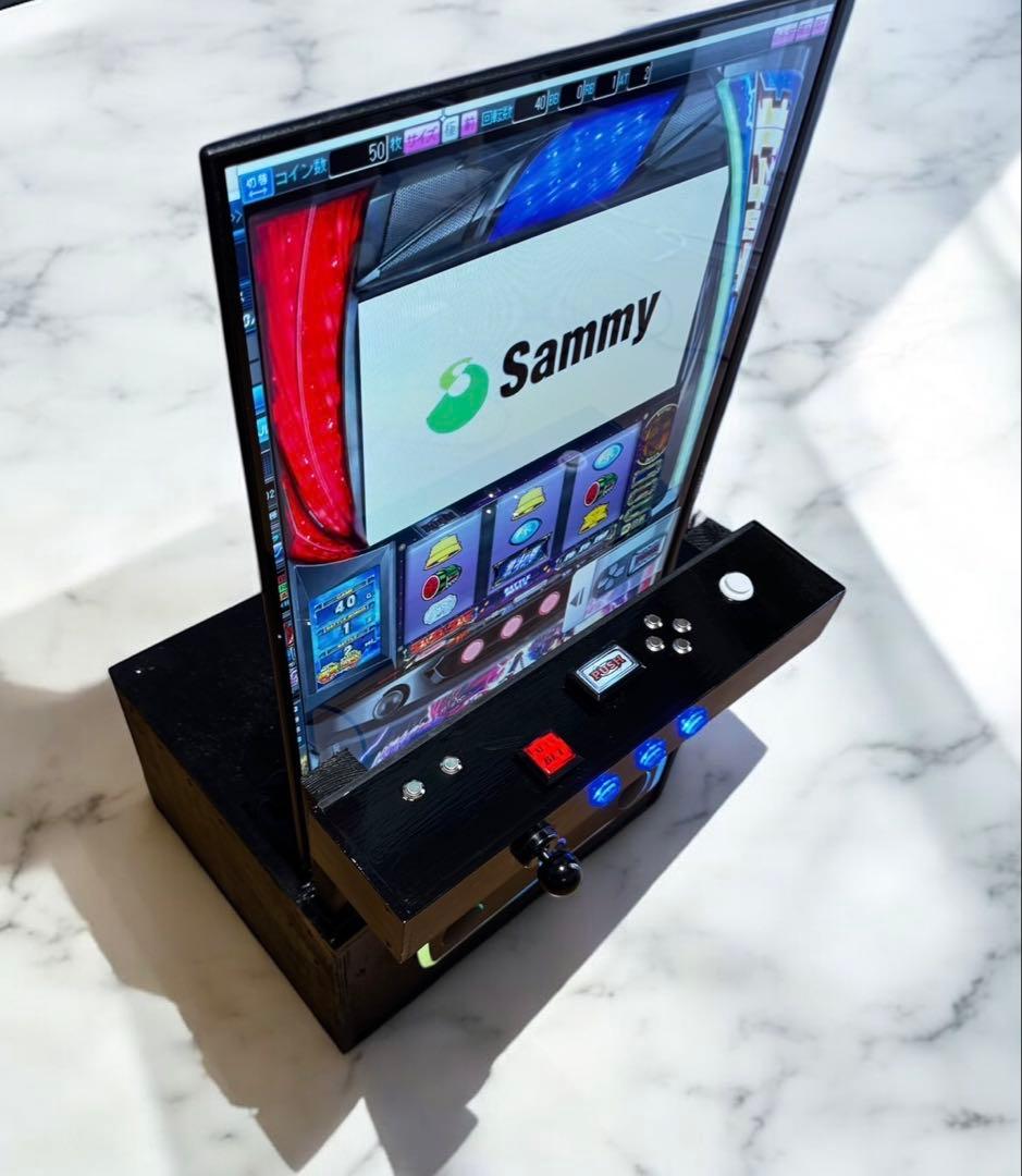 新商品　自作パチスロ台一体型コントローラー サミタ完全対応