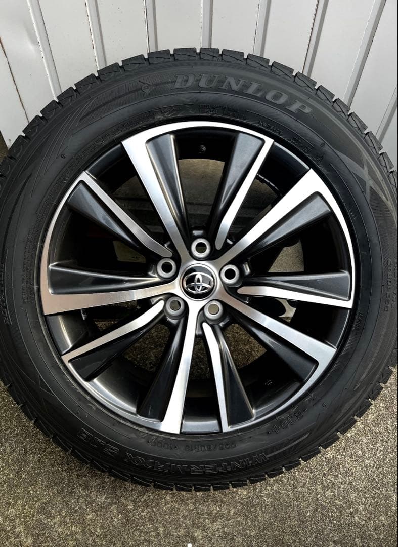 mi DUNLOP スタッドレス 18インチホイールセット