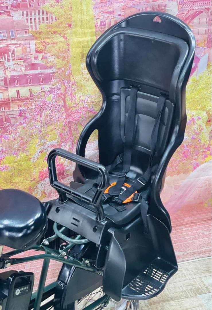 K2383 [大容量12Ah]電動自転車パナソニック子供乗せ 20インチ送料無料