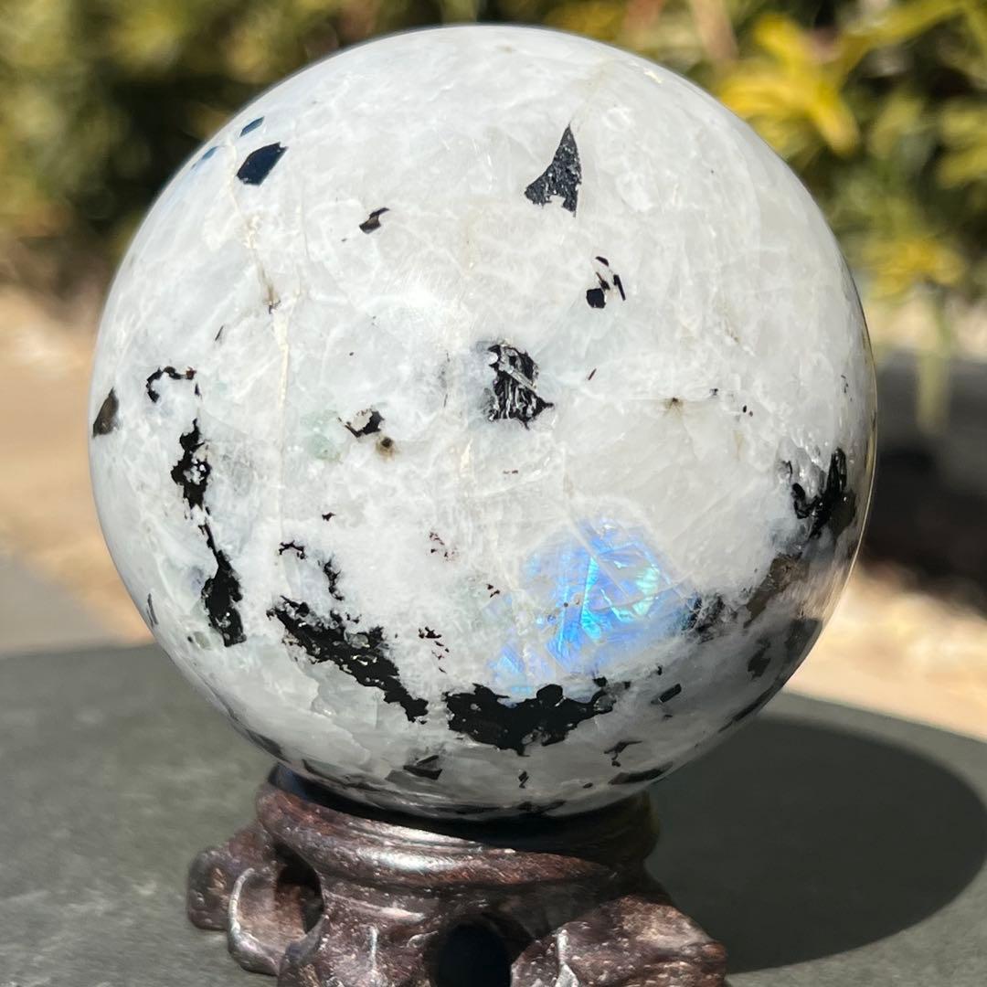 ✳️専用‼️激レア 超大玉✨愛を伝える石✨ムーンストーン ペグマタイト 丸玉 天然石