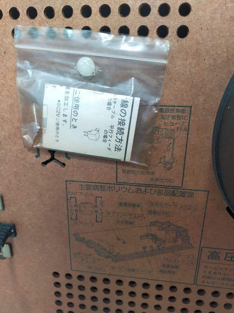 大幅値下☆ナショナルカラーテレビ/美品/当時物/昭和レトロ/音声映像OK/ 送込