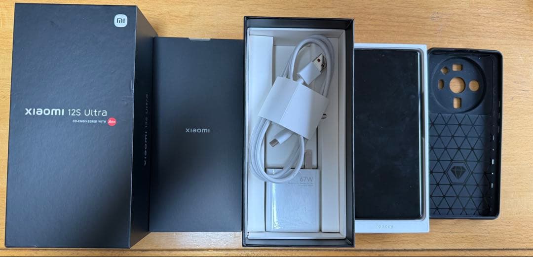 Xiaomi12Sultra black Leicaコラボ　日本語対応