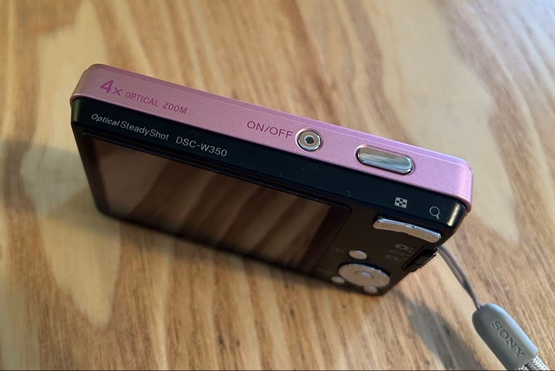 SONY Cyber-shot DSC-W350 ピンク動作確認済 超美品