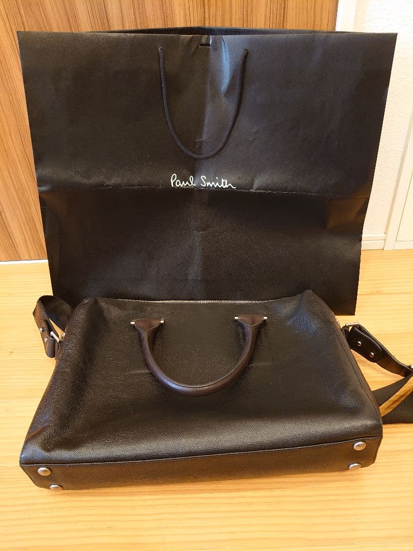 Paul Smith A4収納 メンズ 2way ビジネスバッグ