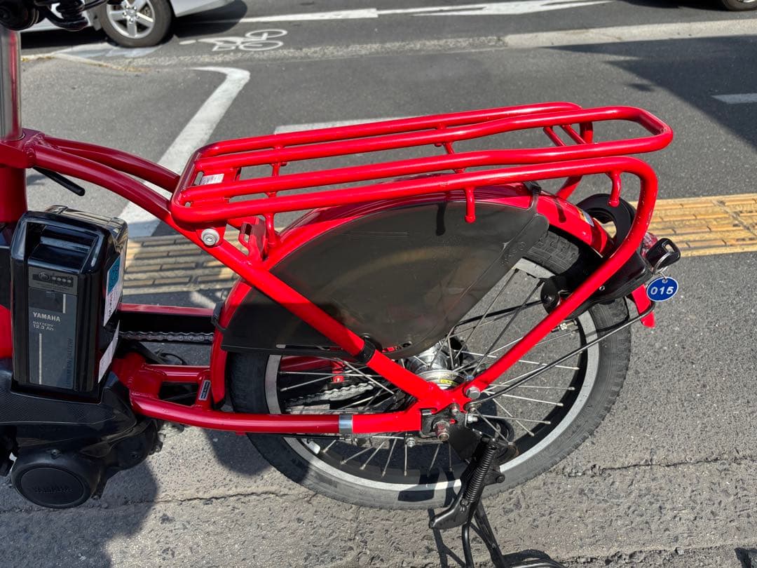 中古20㌅YAMAHA電動アシスト自転車　12.3Ah 大阪　015番