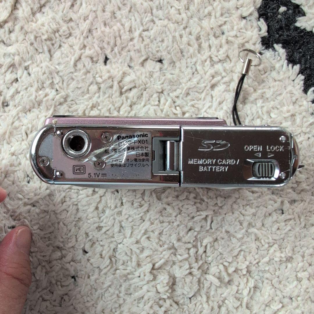 Panasonic Lumix DMC-FX01 デジタルカメラ ピンク最終値下