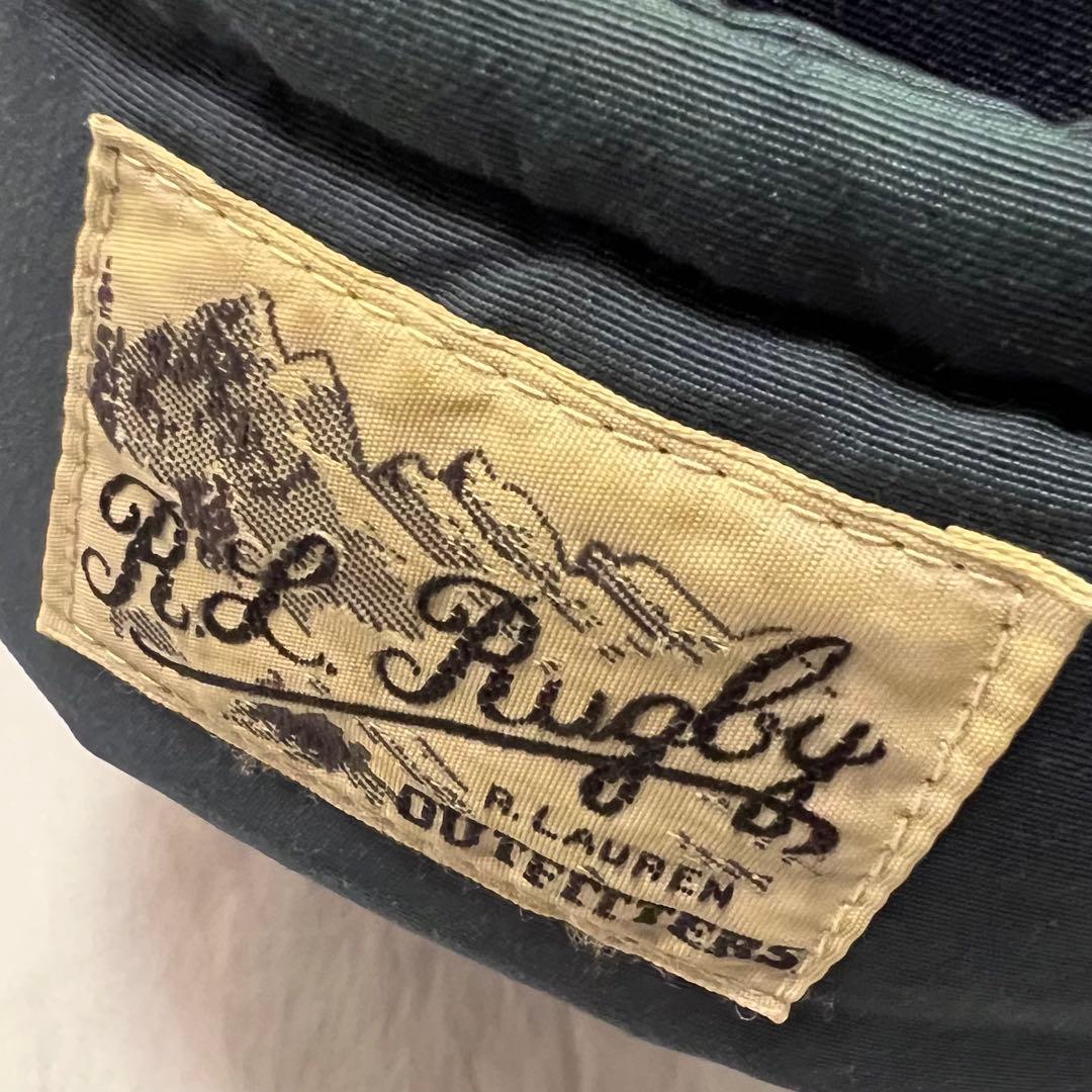 RUGBY RALPH LAUREN イヤーフラップキャップ L/XLネイビー