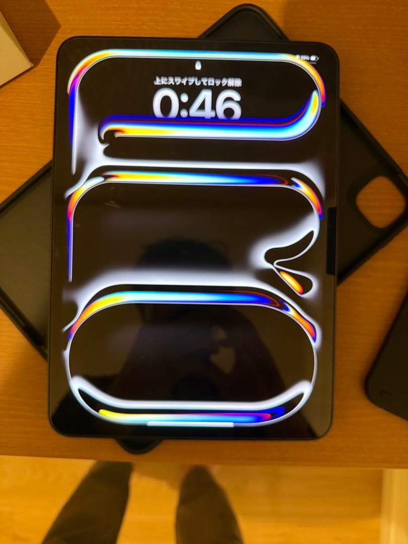 iPadPro 11インチ M4 256GB 保護フィルム、キーボード付き