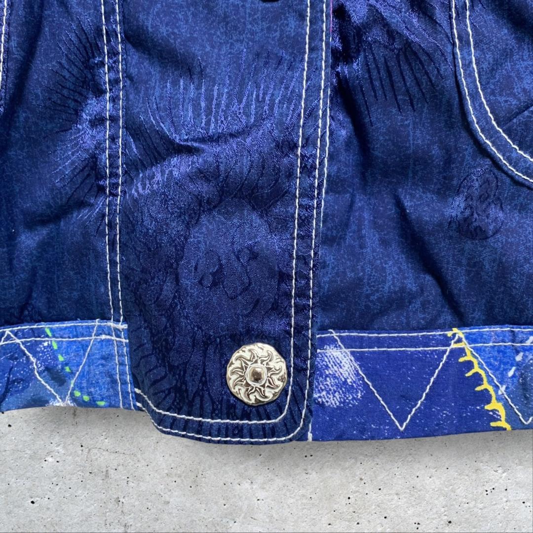 【未使用品】Lafont ラフォン ジャケット ブルー系 S相当 レディース