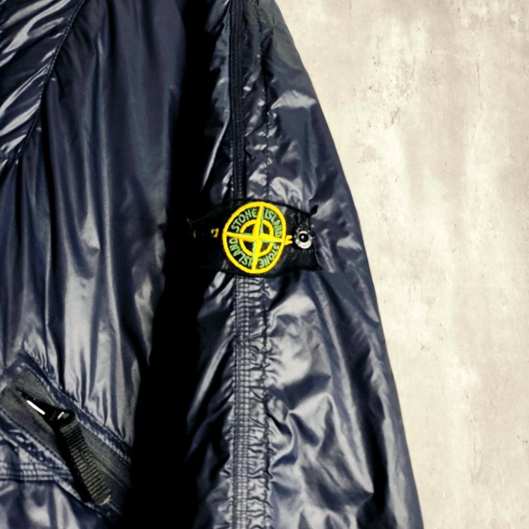 08AW・ハーヴェイ★ストーンアイランド メッシュバッジ グースダウンジャケット