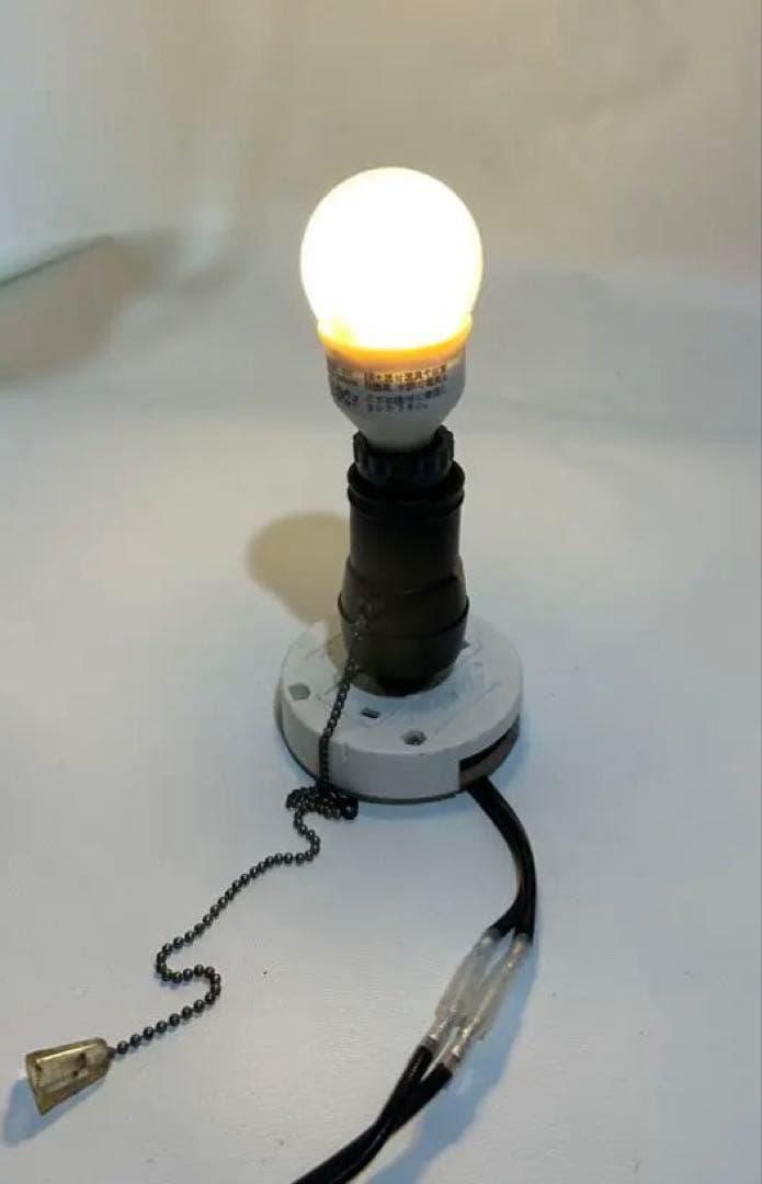 昭和レトロ　船舶用ランタン（吊り下げ/平置き100V電源点灯改造）＜25b14＞