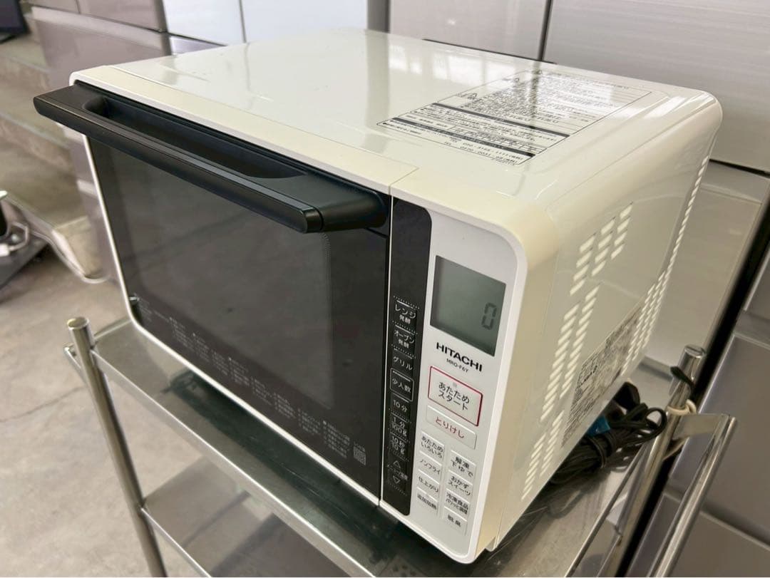【高年式】 2021年式 1000w HITACHI 電子レンジ MRO-F6Y
