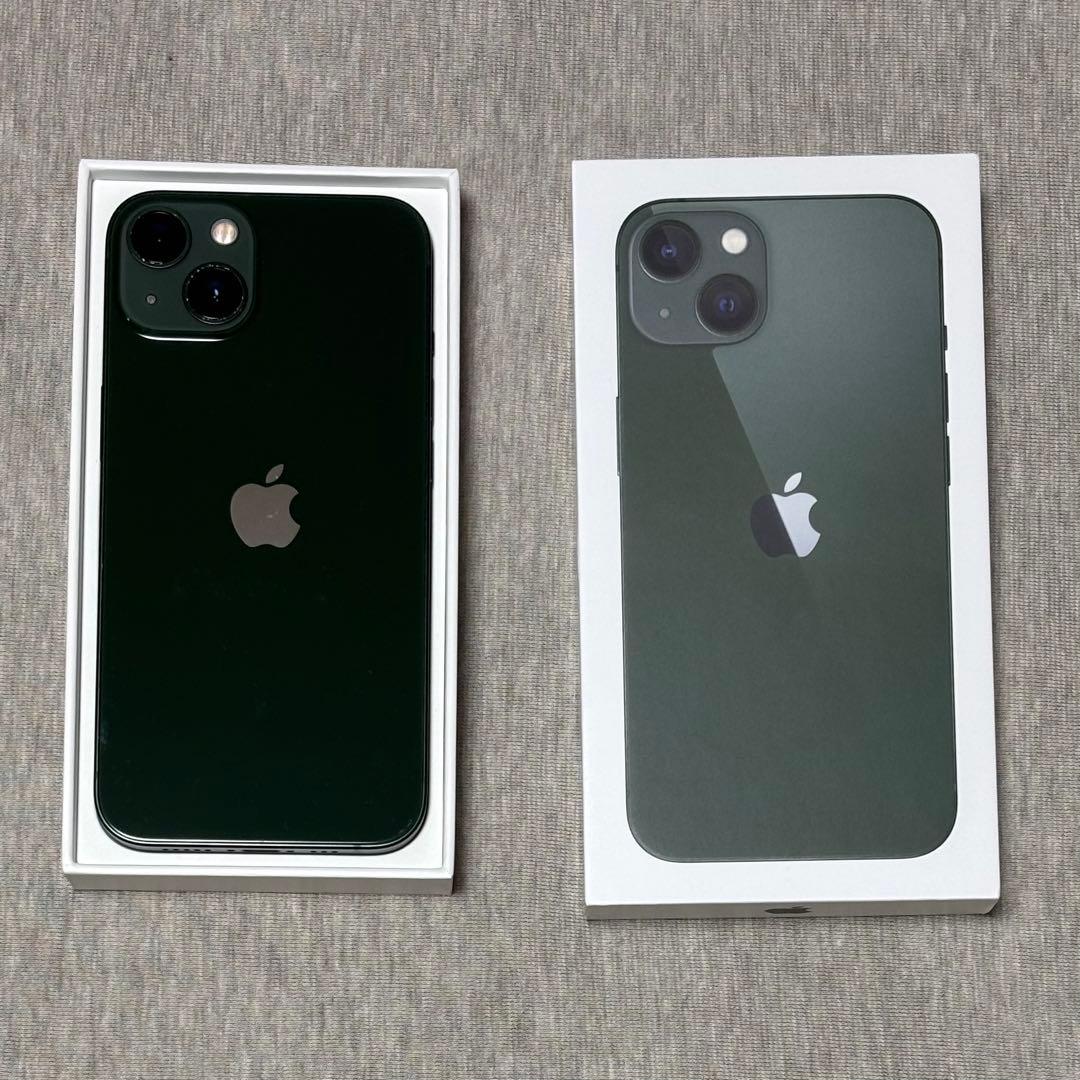 【アン様】Apple iPhone 13 ミッドナイトグリーン 256GB 本体