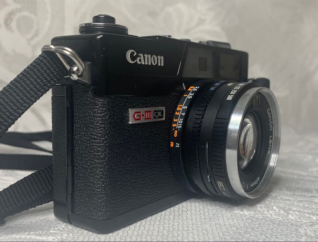 キャノン CANONET Giii QL17 レンジファインダー　ブラック