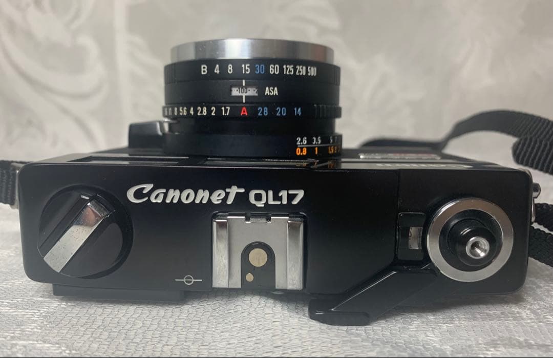 キャノン CANONET Giii QL17 レンジファインダー　ブラック