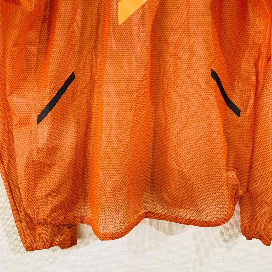 アディダス テレックス RAIN.RDY トレイルランニングジャケット オレンジ