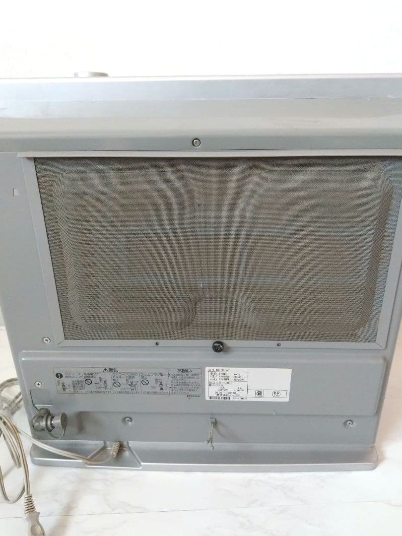 ガスファンヒーター NORITZ デジタル表示付き