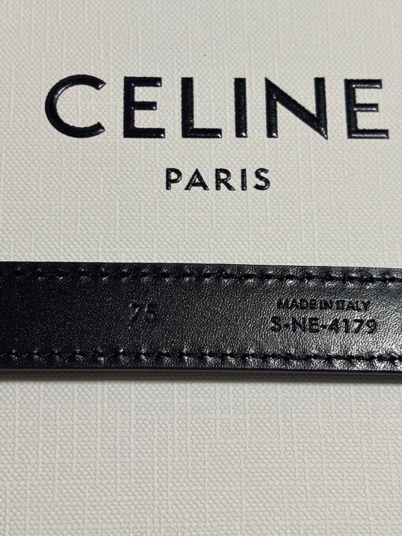 【美品】75 CELINE スモールトリオンフベルト