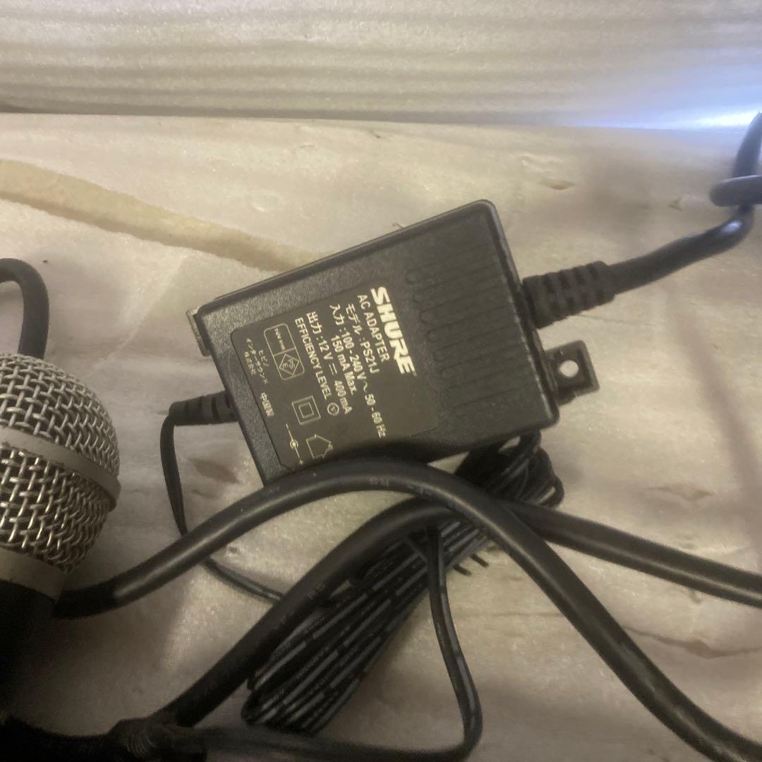 SHURE SVX88受信機＋ワイヤレスマイクPG58X2本